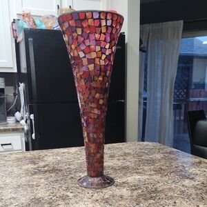 Mosaic Patterned Vase